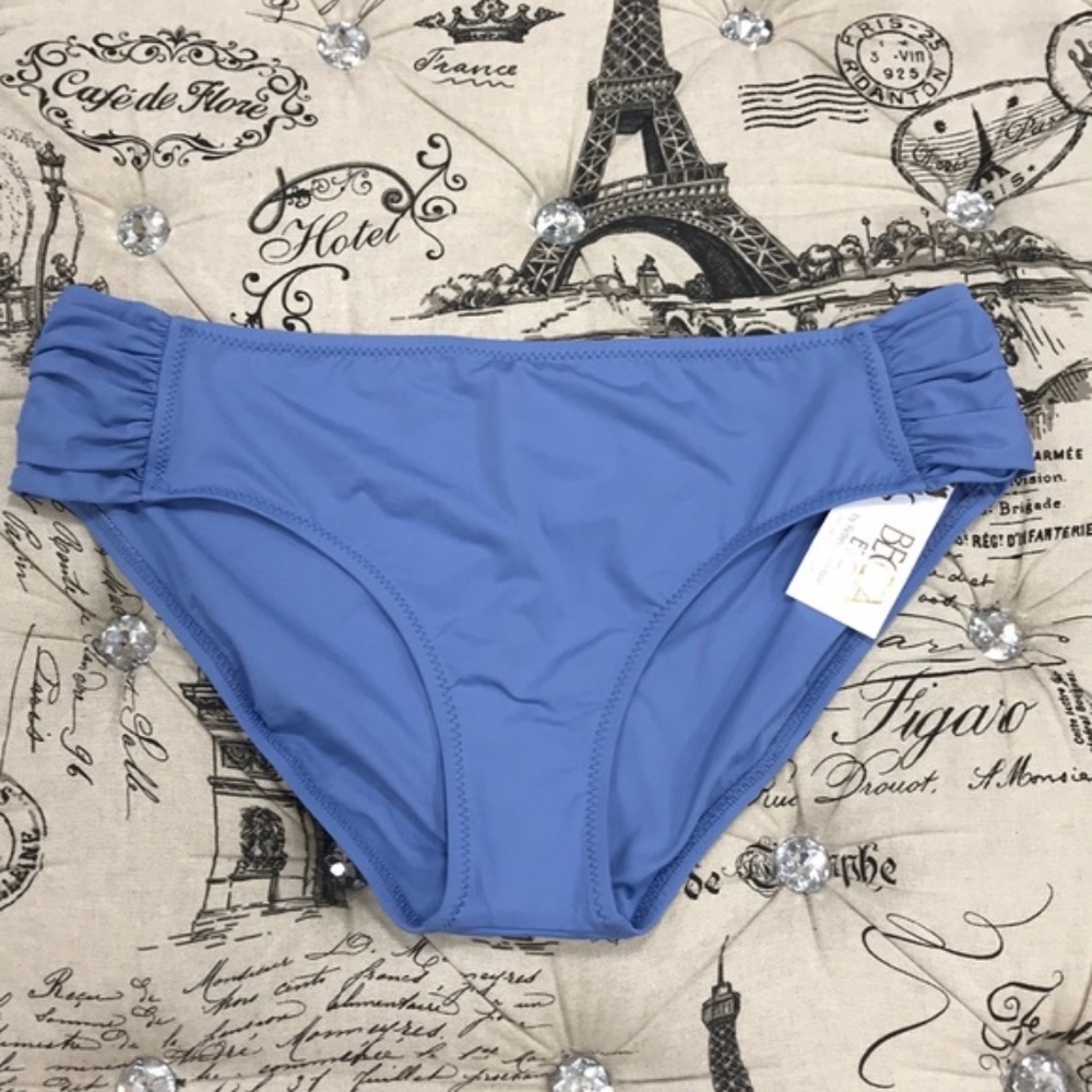 Becca Plus Size Etc. Color Code Tab Side Bikini Bottom - Picture 3 of 7
